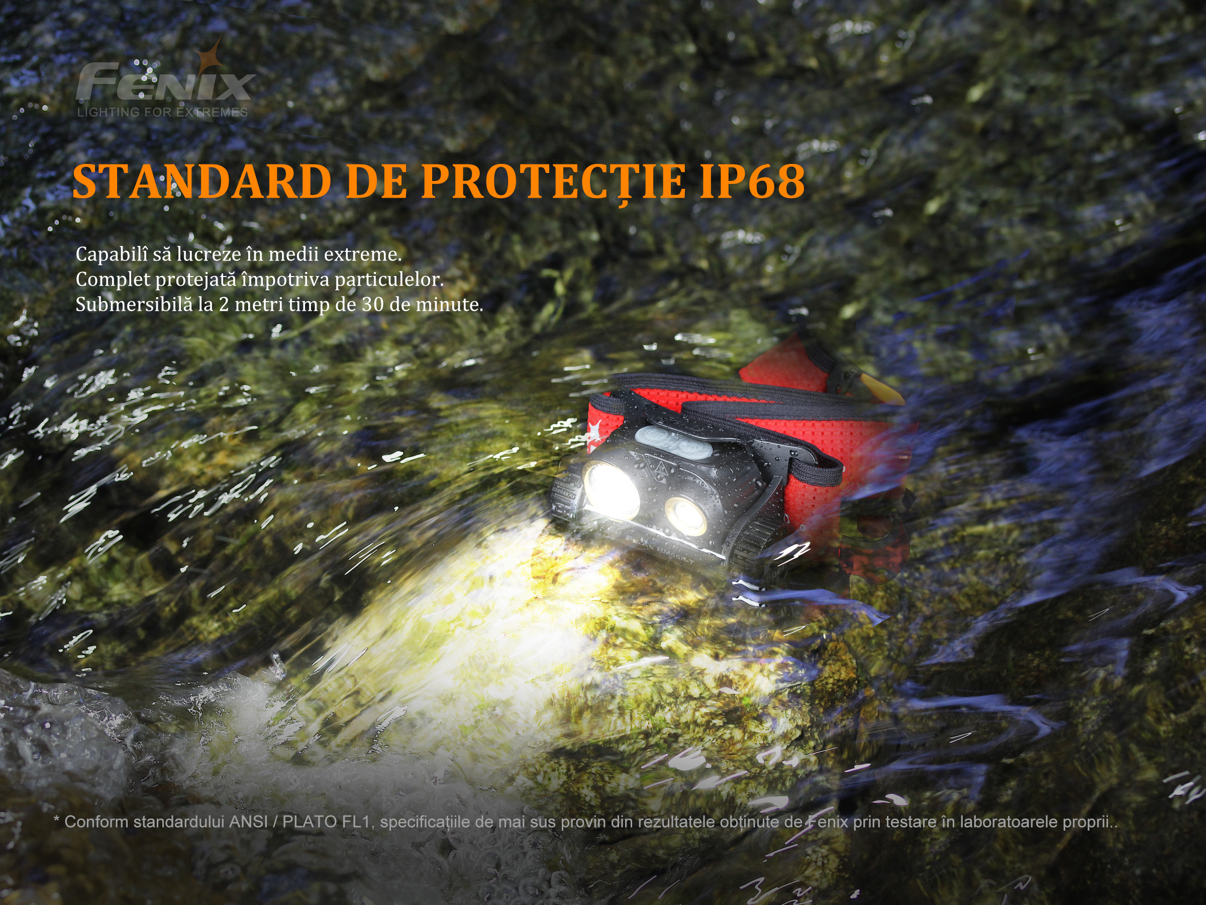 Fenix HM65R-T – Lanternă frontală – 1500 Lumeni – 170 Metri
