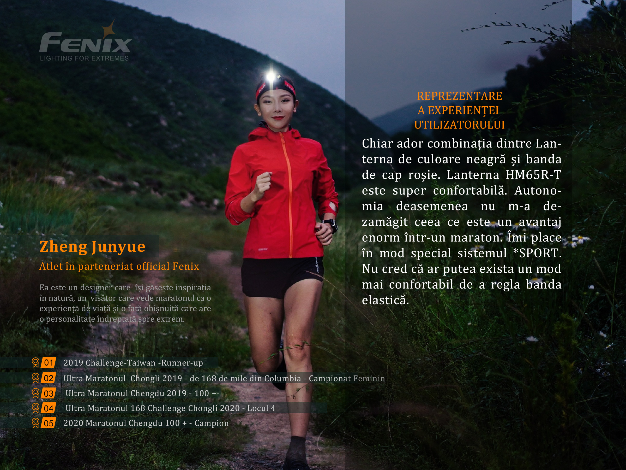Fenix HM65R-T – Lanternă frontală – 1500 Lumeni – 170 Metri