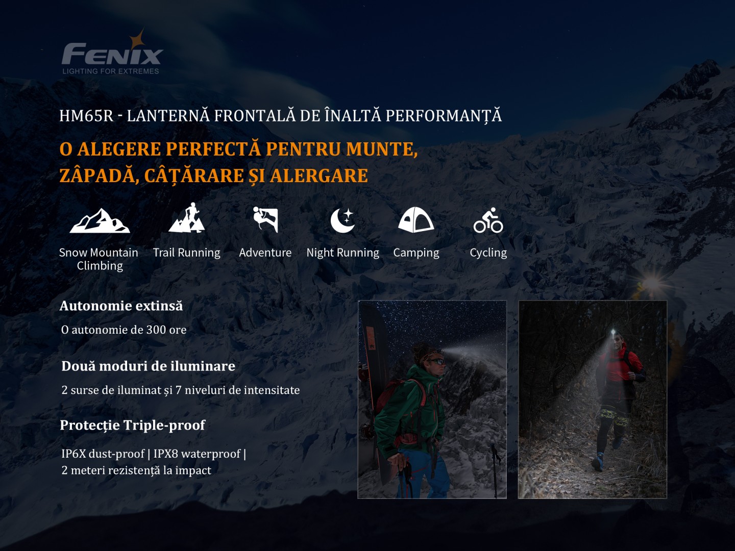 Lanterne și accesorii Fenix