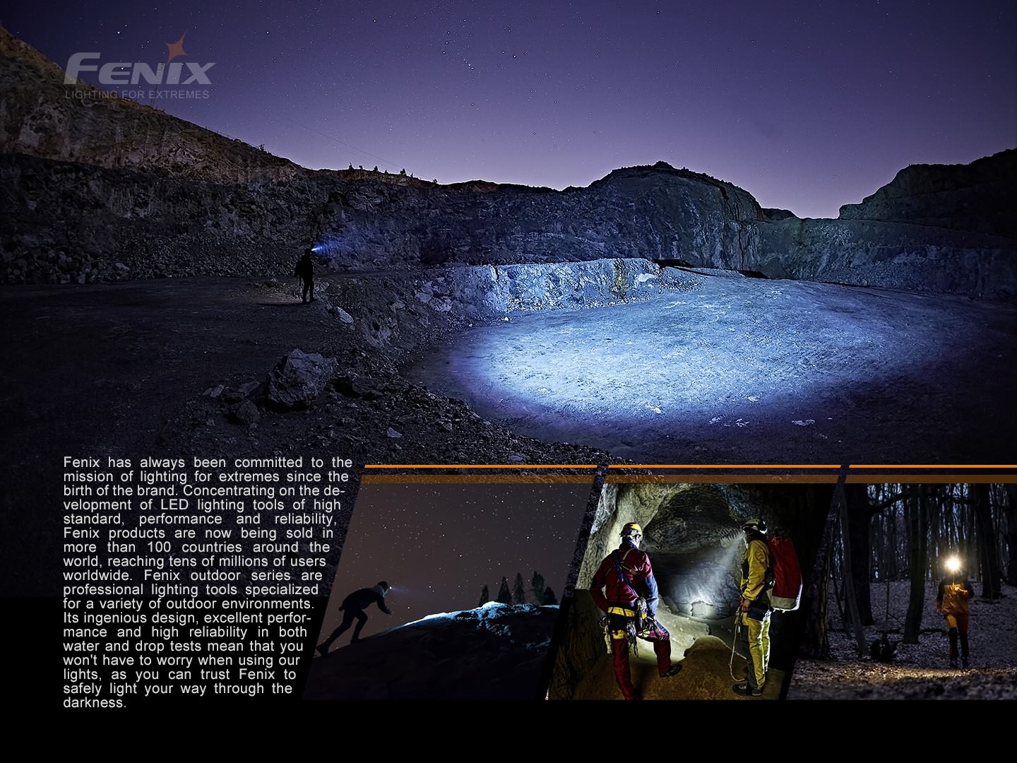 Fenix HP16R – 1700 lumens HIGH-PERFORMANCE RECHARGEABLE OUTDOOR HEADLAMP