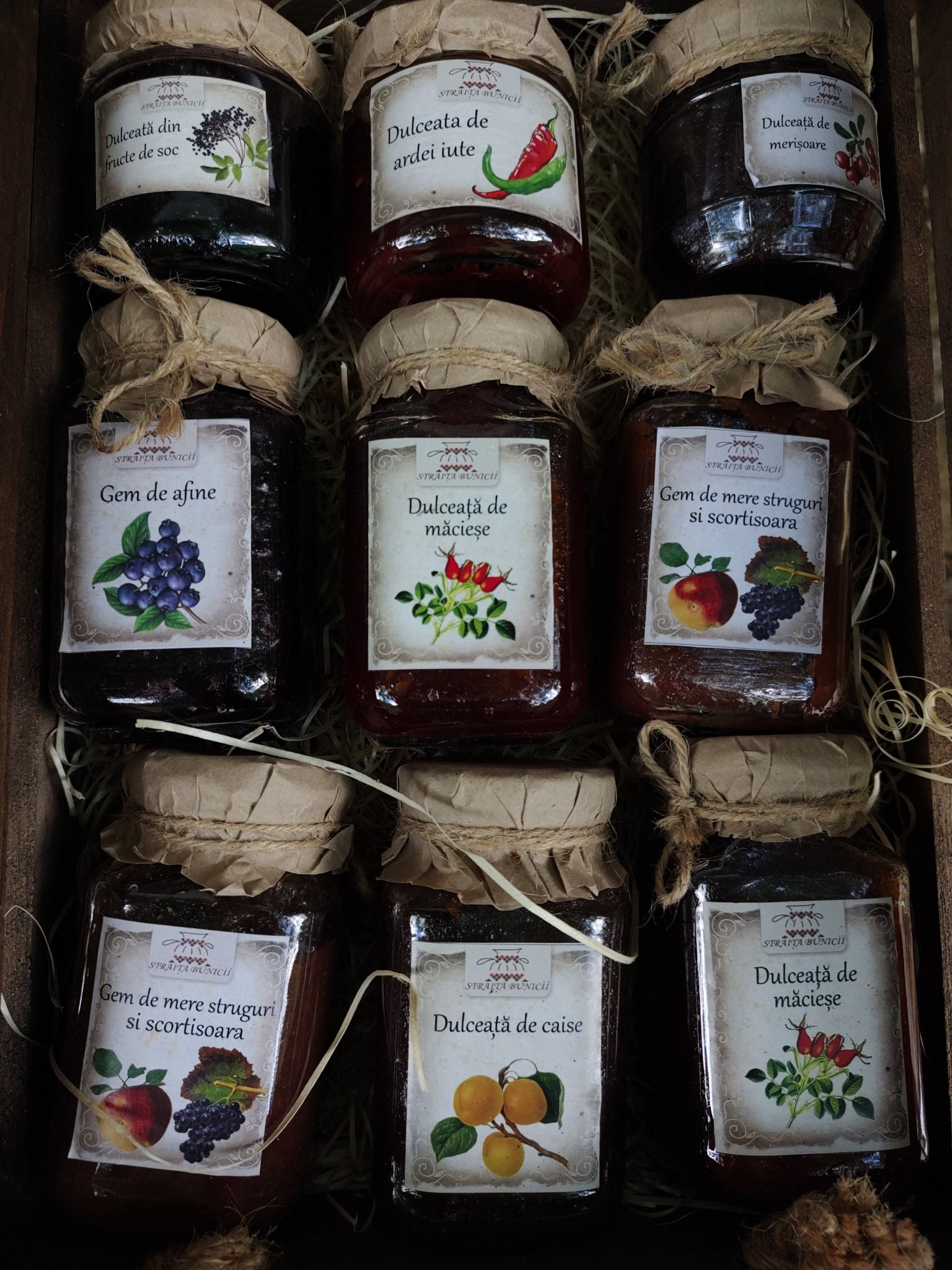 Sirop, gem și dulceață – Straița Bunicii