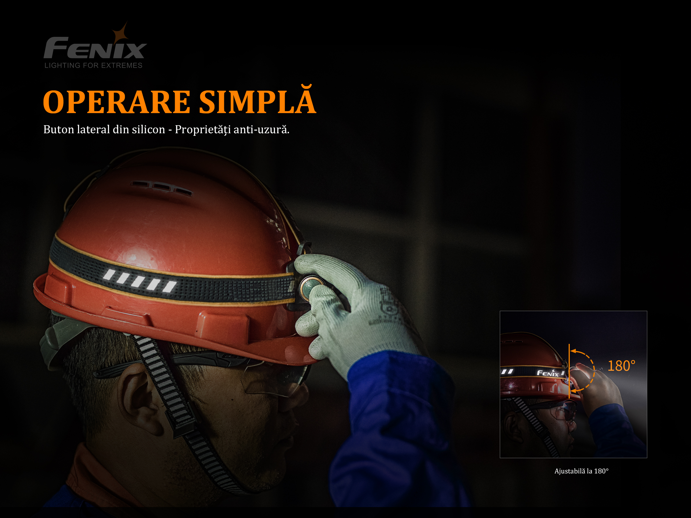 Lanternă frontală Fenix HM61R – 1200 Lumeni