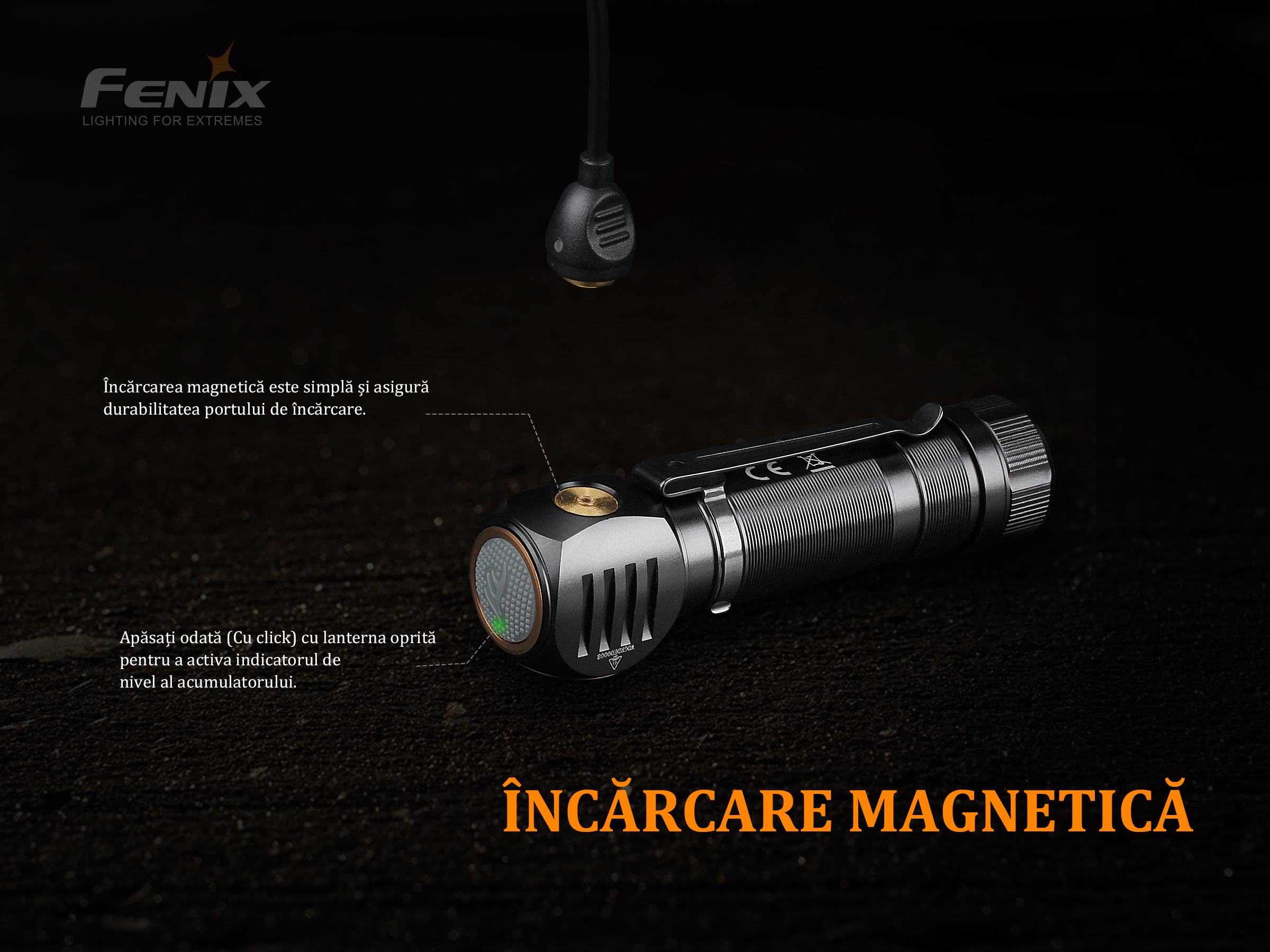 Lanternă frontală Fenix HM61R – 1200 Lumeni