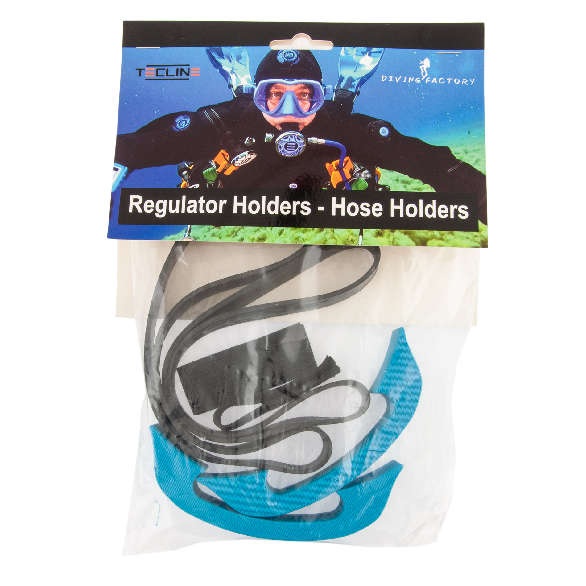HOSE HOLDERS, for 11,1 / 7 liter aluminum cylinders and other cylinders with a diameter of 182/152 mm.